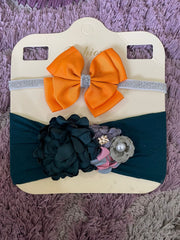 2 pcs shimmer fabric band set