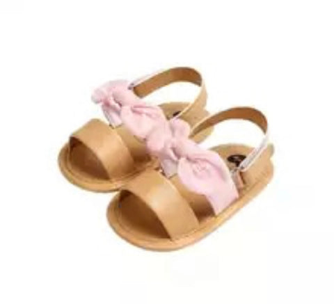 Canvas bowknot sandal