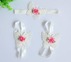 Crochet Band Barefoot Set