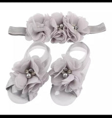 3 flower barefoot set
