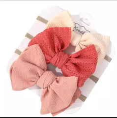 Net Lace Bow Set