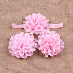 Dotted flower barefoot