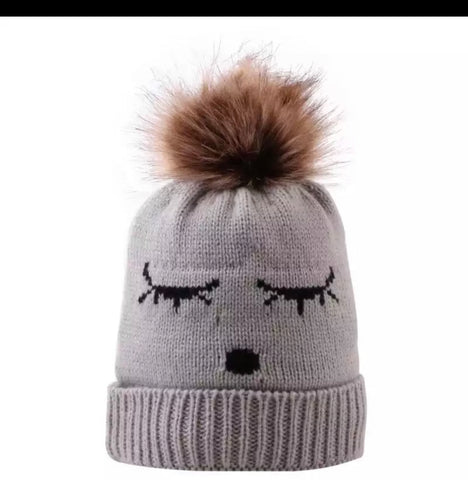 Pul over knit cap