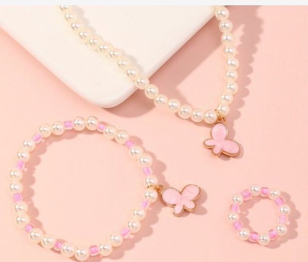 Pearl Butterfly Set (3pcs)