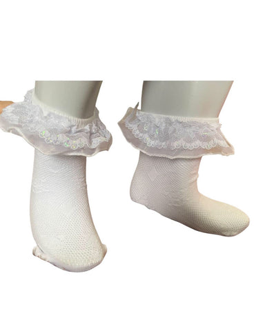 Pack of 3 frill socks