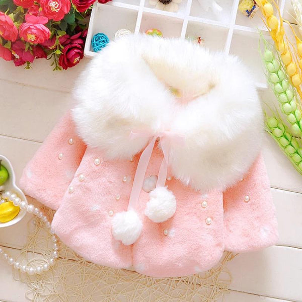Fur pearl jacket