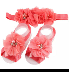 3 flower barefoot set