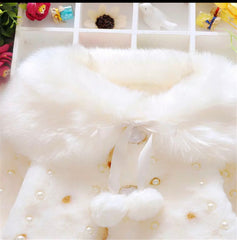 Fur pearl jacket