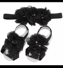 3 flower barefoot set