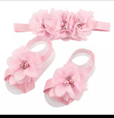 3 flower barefoot set