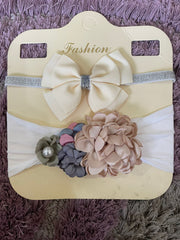 2 pcs shimmer fabric band set