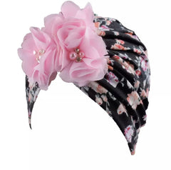 Floral Pattern Cap