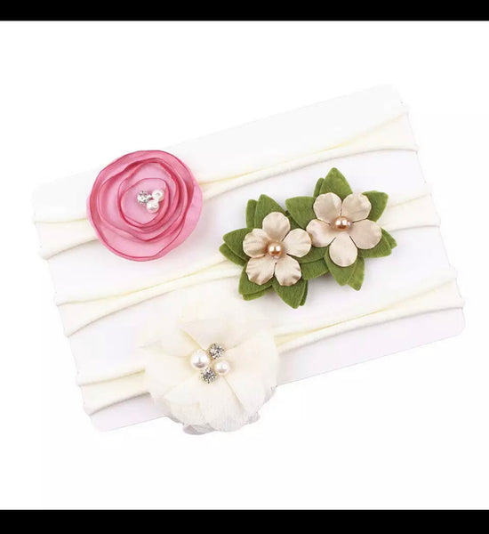 Floral headband set