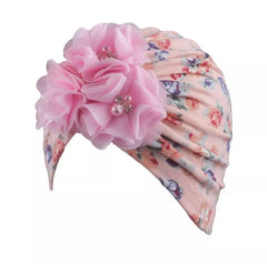 Floral Pattern Cap