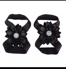 Flower stone barefoot