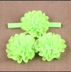 Dotted flower barefoot