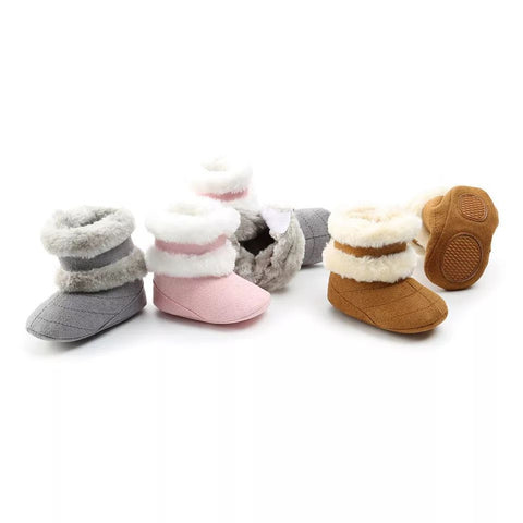 Double fleece boots