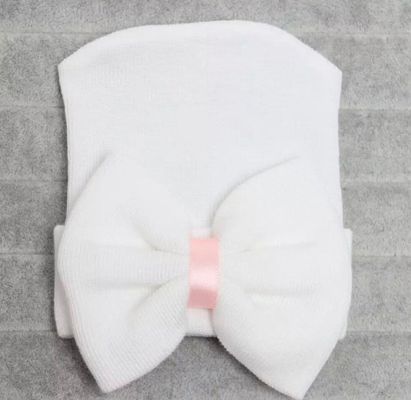 Newborn bow cap