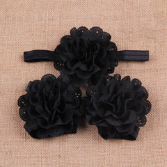 Dotted flower barefoot