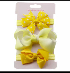 Dotted Headband Set