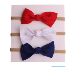 Knit Bow Set (3pcs)