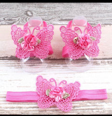 Crochet Band Barefoot Set