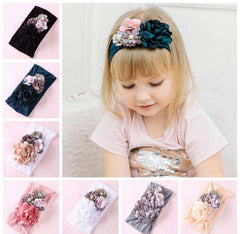 Flower Fabric Band