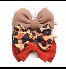 Printed Bow Set