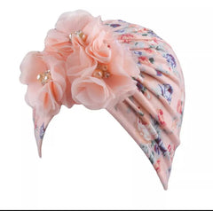 Floral Pattern Cap