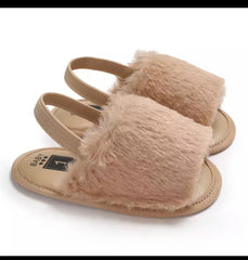 Fur Sandal