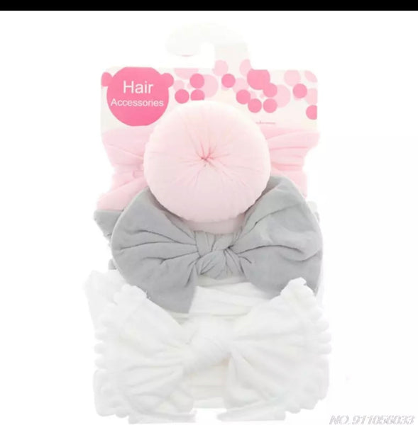 Round headband set (3 pcs)