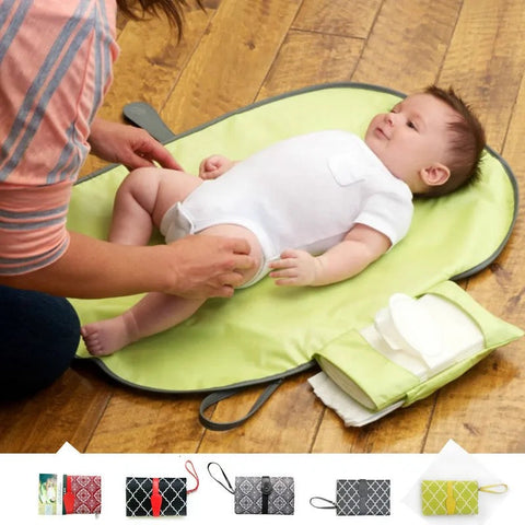 Portable Baby Diaper Changing Clutch Pad