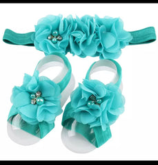 3 flower barefoot set