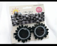 Sunflower Sunglasses and Band Set