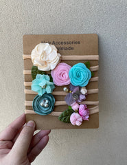 Baby Flower Headband Set (12pcs)