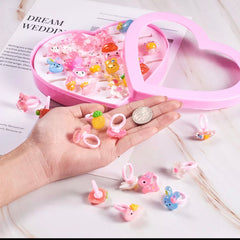 36 pcs/ box kids Rings