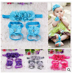 3 flower barefoot set