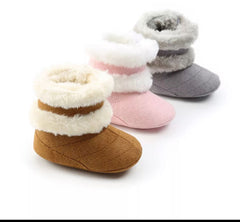 Double fleece boots