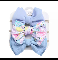 Printed Bow Set