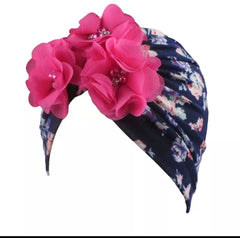 Floral Pattern Cap