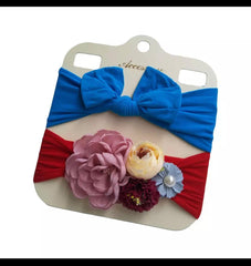 Floral Bow Band Set (2pcs)