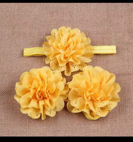 Dotted flower barefoot