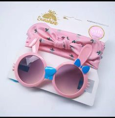 Rainbow Sunglasses and Band Set