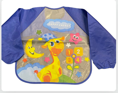 Baby Bib with Sleeves