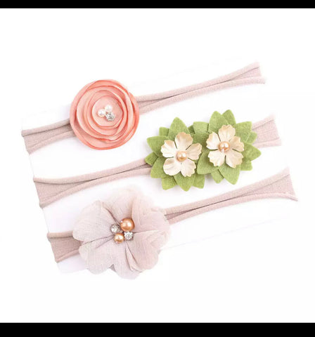 Floral headband set