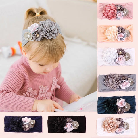 Flower Fabric Band