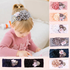 Flower Fabric Band
