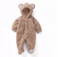 Fleece Hoodie Romper