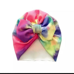 Printed Big Bow Cap