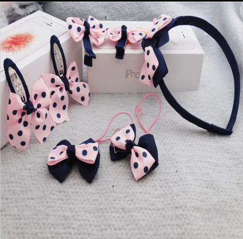 7 pcs head band and accessories